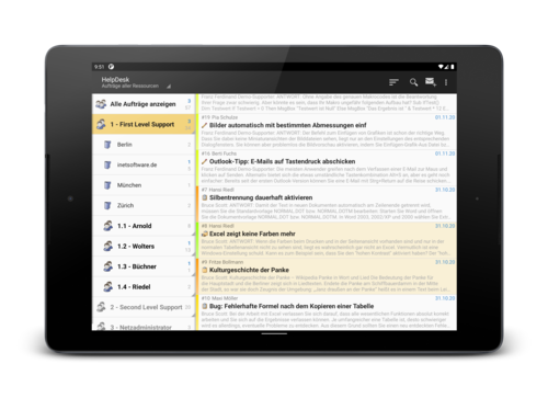 i-net HelpDesk Mobile für Android