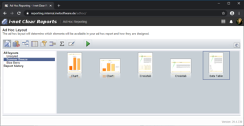 Ad Hoc web interface