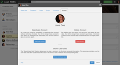Manage comparison profiles