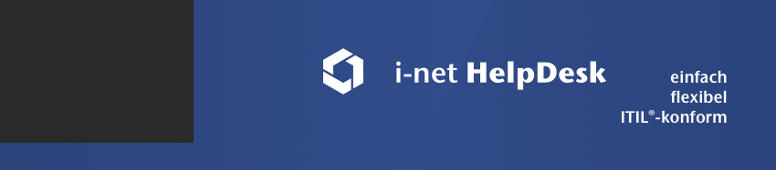 i-net HelpDesk. Einfach. Felxibel. ITIL®-konform