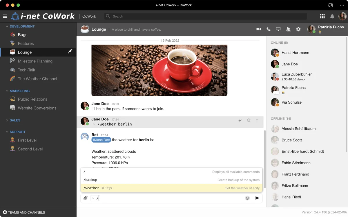 CoWork Commands